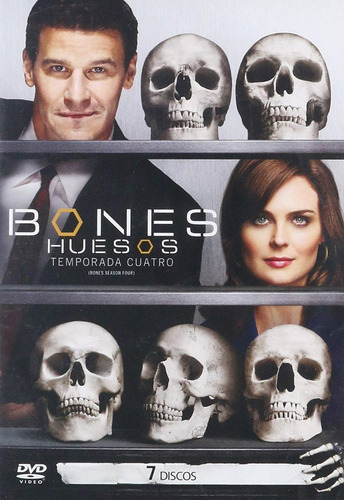 Bones Huesos Cuarta Temporada 4 Cuatro Dvd