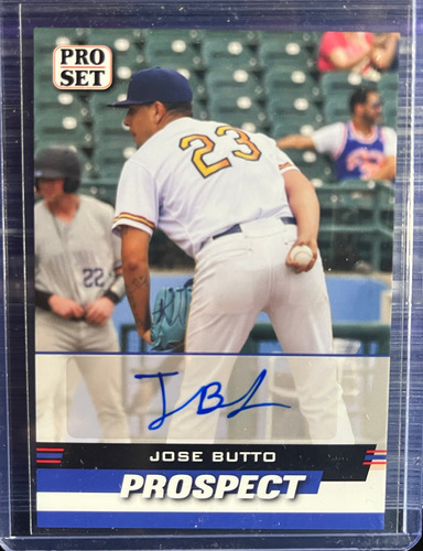 Jose Butto 2022 Leaf Pro Set Prospect Autograph #psp-jb2