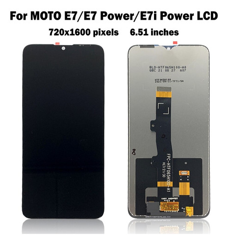 Pantalla Compatible Para Moto E7/ E7 Power / E7i Power
