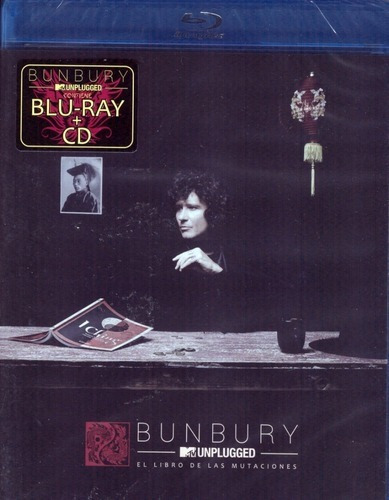 Bunbury Mtv Unplugged El Libro De Las Mutaciones Bluray + Cd
