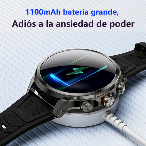 Gps Smart Watch Videollamada Contestar/hacer Llamada Reprodu