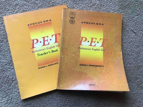Libros Focus On Pet Teachers & Students Books ( No Actual)