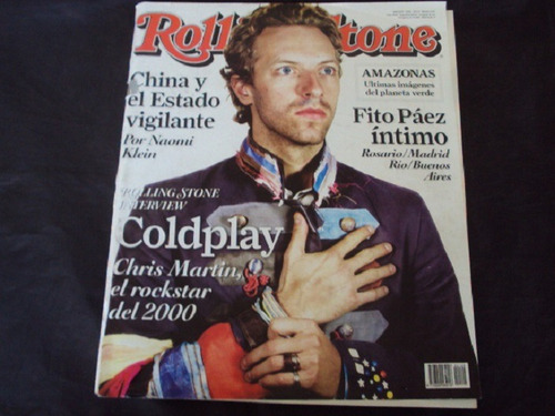 Revista Rolling Stone # 124 - Tapa Coldplay