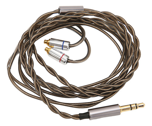 Cable De Auricular Mmcx 3.5 Mm Enchufe El Núcleo De Cobre
