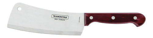 Hachuela Cocina 6  Tramontina Color Polywood Rojo