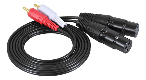 Cable De Audio De 5 Pies Y 1,5 M Para Micrófono, Mezclador,
