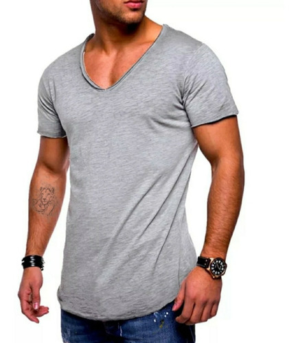 Remera Cuello Desbocado. Cuello Bote Abierto Vxz