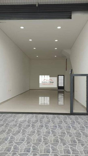 Salão Para Alugar, 78 M² Por R$ 3.550,00/mês - Vila Progresso - Guarulhos/sp - Sl0005