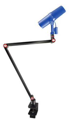 Pedestal Suporte Braço Articulado Rosca 1/4 Sm7b,mv7,podmic