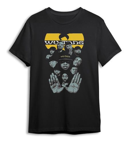 Polera Estampada Wu Tang Clan - Dtf 