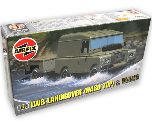 Lwb L Rover Hard Top E Trailer 1/76 - Airfix 2324