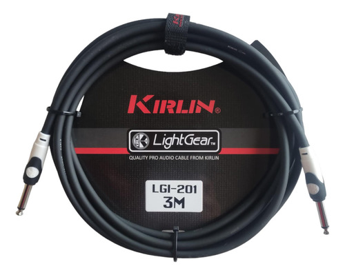 Cable Audio Plug-plug 3 Metros Kirlin Lgi-201/bk 3m