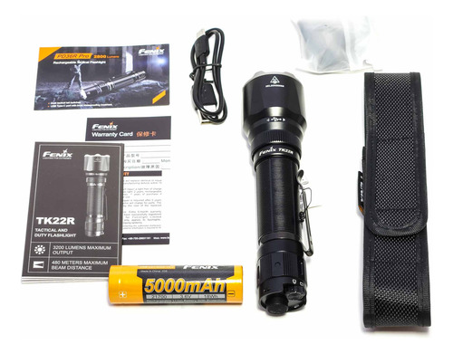 Linterna Fenix Tk22r Recargable 3.200 Lúmenes - Crt Ltda