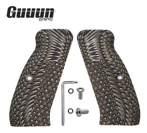 Puños G10 Cz Completos Para Ops Eagle Wing Texture