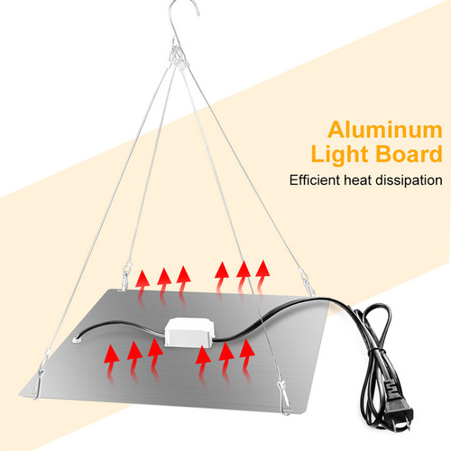 Lámpara Crecimiento Led Espectro Completo 81 Leds Para Plant
