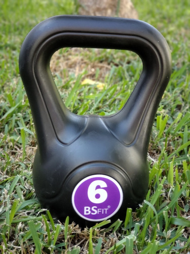 Pesas Rusas Kettlebell Plastica 6kg Fitness Deporte Funcional Functional