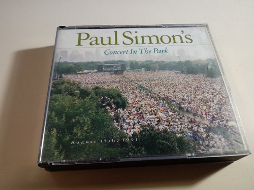 Paul Simon - Concert In The Park - Cd Doble Fatbox , Germany