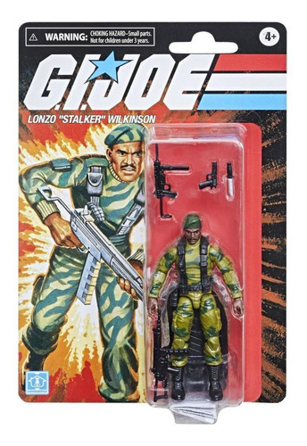 Muñeca Hasbro Sergeant Stalker de la colección G.i Joe Retrô