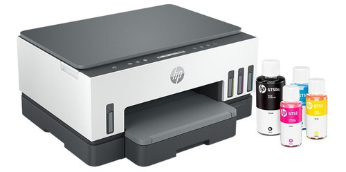 Impresora Multifuncional Hp Smart Tank 720 Tinta Continua Color Wi-fi Smart App Dúplex