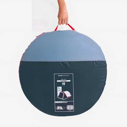 Casa de tenda Quechua para 2 pessoas em 2 segundos, cor azul