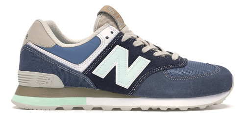 Zapatillas New Balance 574 Retro Surf Navy Ml574bsl-u