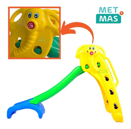 Hamaca + Tobogan Infantil Elefantito P Niños - Hasta 35 Kg !