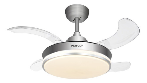 Ventilador De Techo C/ Control Silencioso Luz Led Vtr36