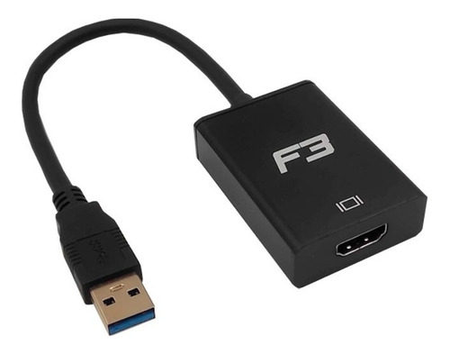 Cabo Adaptador Conversor Usb 3.0 Para Hdmi 1080 Multi Telas