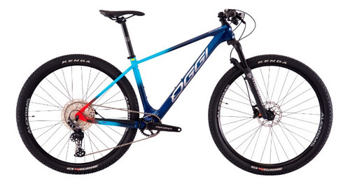 Bicicleta Oggi Aro 29 Agile Sport Deore 12v 2023 - Azul/verm