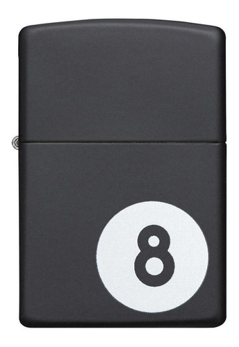 Encendedor Zippo 8-ball Design Negro Zp28432