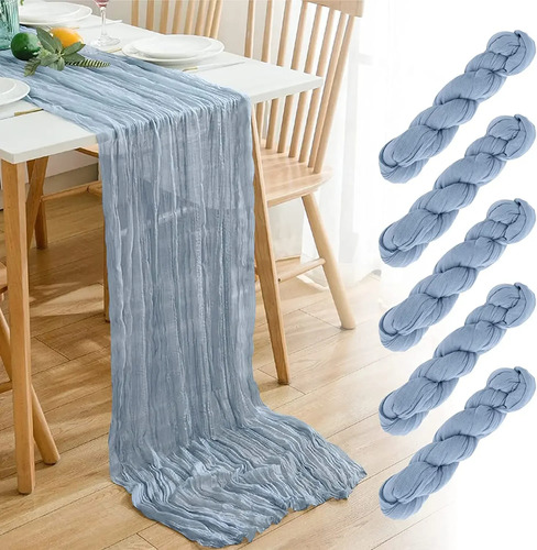 Mantel De Gasa De Gasa Para Mesa, 1 Pieza, Gasa, Estopilla A
