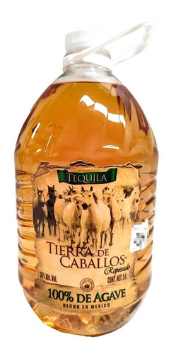 Tequila Tierra De Caballos Garrafa Reposado 5000 Ml