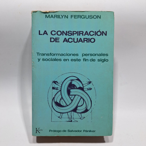 Antiguo Libro La Conspiracion De Acuario M. Ferguson Le855