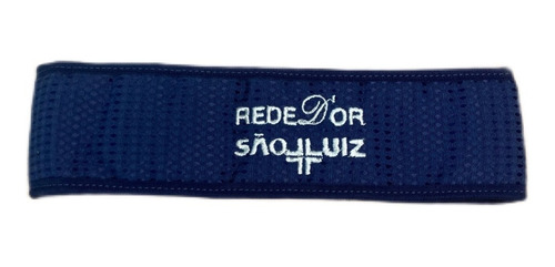 Faixa Cabelo Velcro 25 Un Personalizada Bordada Em Piquet