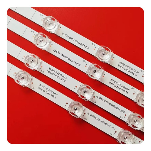 Kit Leds Para Hisense 43h6g (2t 14led) - Aluminio, Nuevo