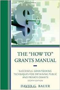 The How To Grants Manual Successful Grantseeking Techniques 