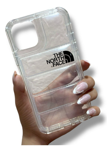 Fundas Case The North Face 2 En 1 Para Iphone Transparente Iphone 11 Pro Max