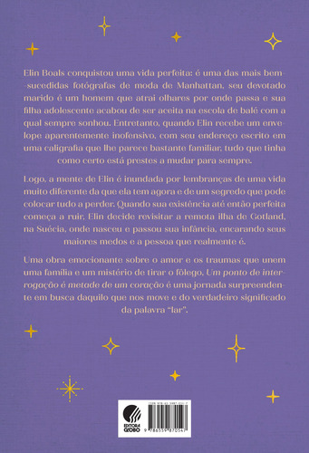 Um ponto de interrogação é metade de um coração, de Lundberg, Sofia. Editorial Editora Globo S/A, capa mole em português, 2022