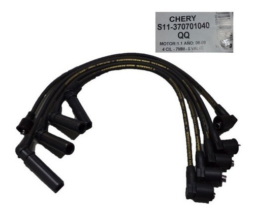 Cables Bujías Chery Qq S11-370701040 4c 7mm 8 Valve 06/08