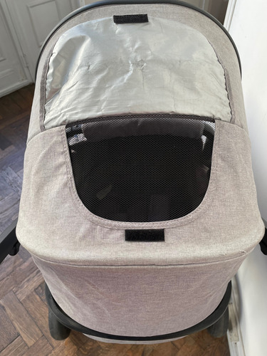 Cochecito Mega Baby Elite 3 En 1 - Noenvio Leerdescripcion Gris Negro (Usado)