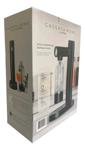 Máquina De Água Com Gás Gassata Home By Purificatta