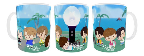 Taza Bts Island In The Seom Juego Army Kpop 11 Oz