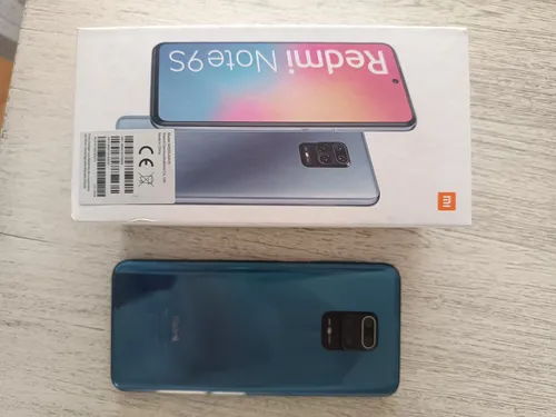 Xiaomi Redmi Note 9s 128g Azul Aurora+caja+cargador+funda (Usado)