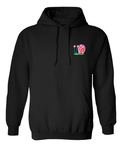 Sudadera Con Gorro Bordado Caracol Gary Amigo Bob Esponja