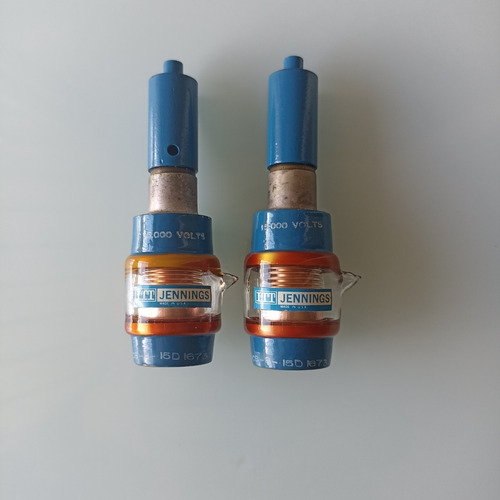 Vaccum Capacitor.itt Jennings 15,000 Volts Ecs-30-10s 3-30 P