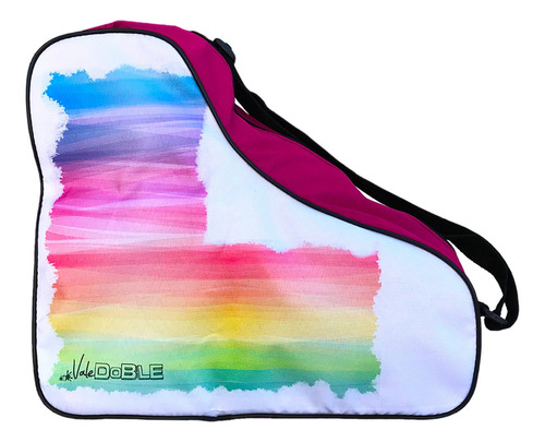 Bolso Porta Roller Y Para Patines Artisticos - Multicolor