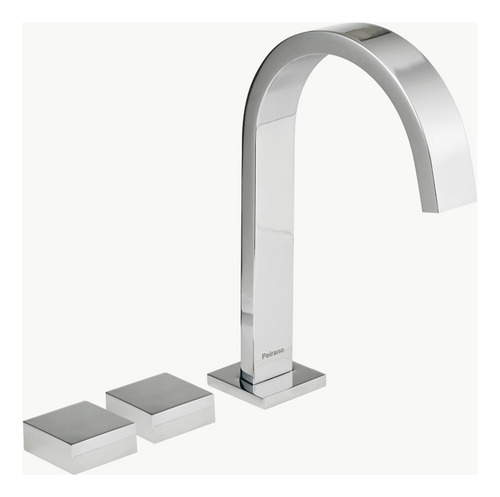 Griferia Peirano Lavatorio Cerámico Prado 60-191 Baño Metal
