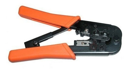 Imagem 1 de 4 de Alicate De Crimp Rj-11/rj-45 C/ Catraca Decapador Ht 568r