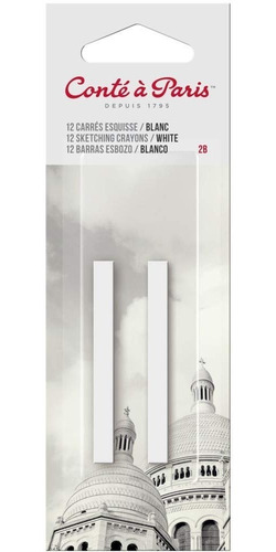 Conté À Paris 2b Crayones De Dibujo 2456 Blancos 2 Pack