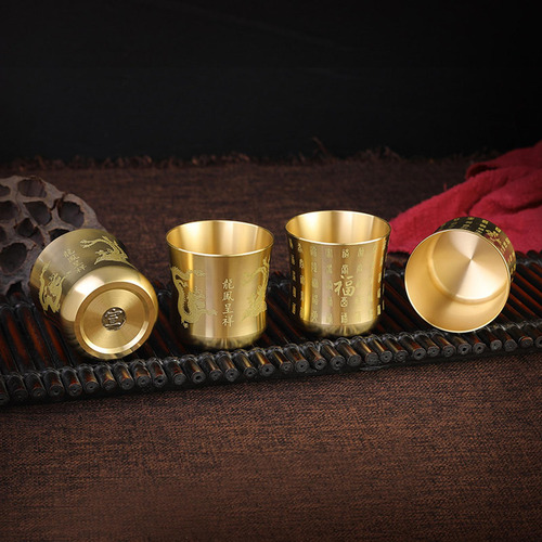 5 Taza De Té Taza De Té Vajilla Estilo Gran Personaje Fu